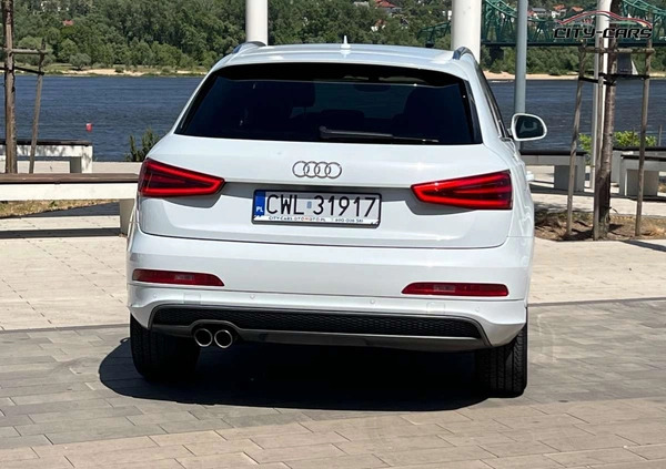 Audi Q3 cena 68900 przebieg: 218000, rok produkcji 2014 z Gorzów Wielkopolski małe 781